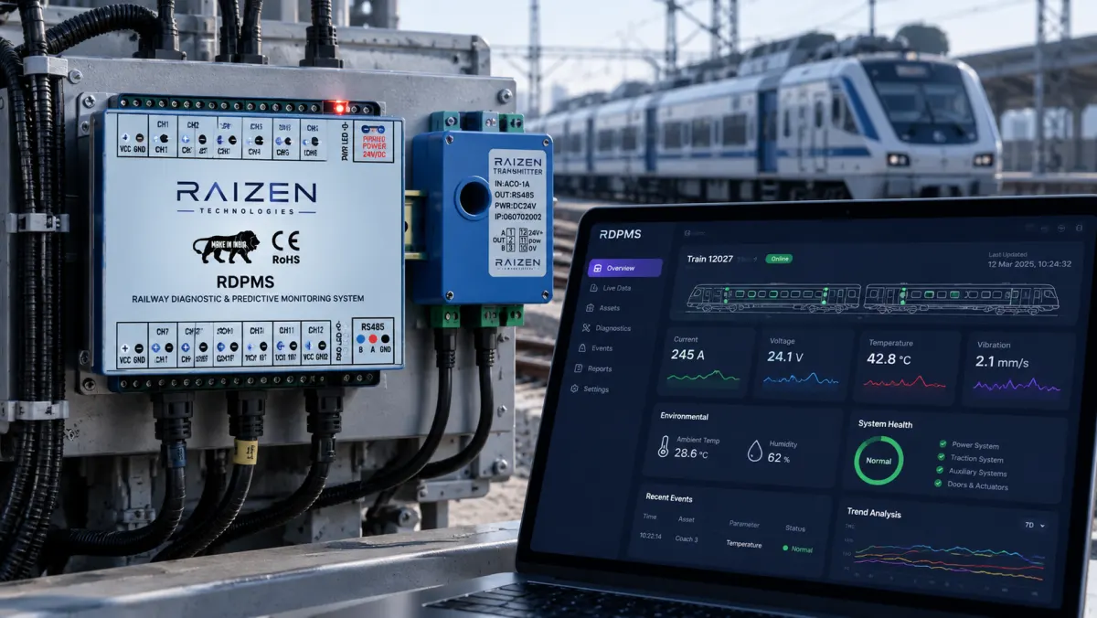 Remote diagnostics systems for railway infrastructure